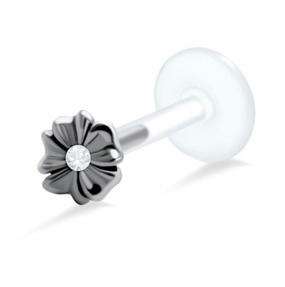 Lily Flower Shaped Labrets Push-in LA-1037